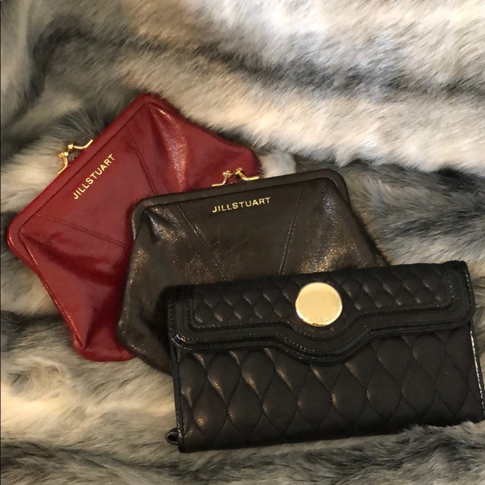 Jill Stuart Wallet set of 3
